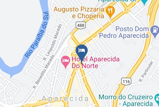 Aparecida - Hotel Tambau Maps