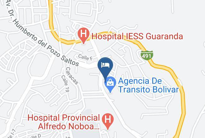 Guaranda - Hotel Tambo Del Libertador Maps