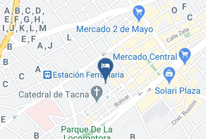 Tacna - Hotel Tambo Real Maps