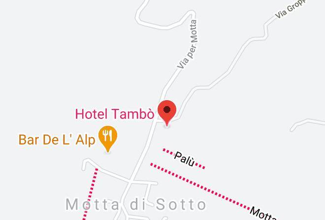 Sondrio - Hotel Tambo Maps