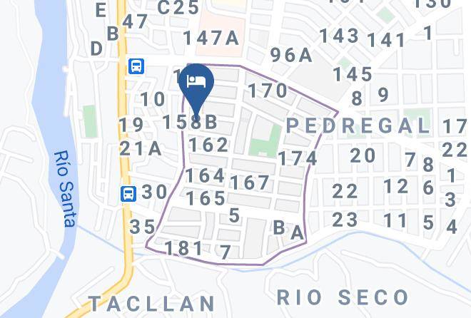 Huaraz - Hotel Tamia Maps