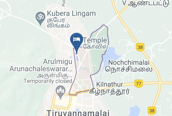 Hotel Tamilnadu Map