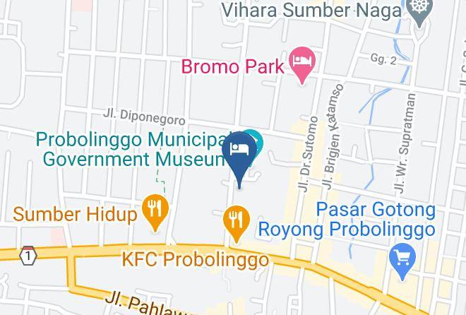Kota Probolinggo - Hotel Tampiarto Maps