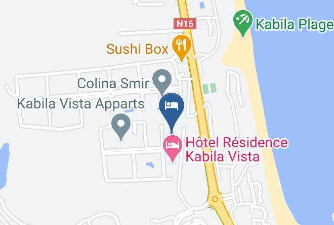 Tangier Tetouan - Hotel Tamuda Beach Maps