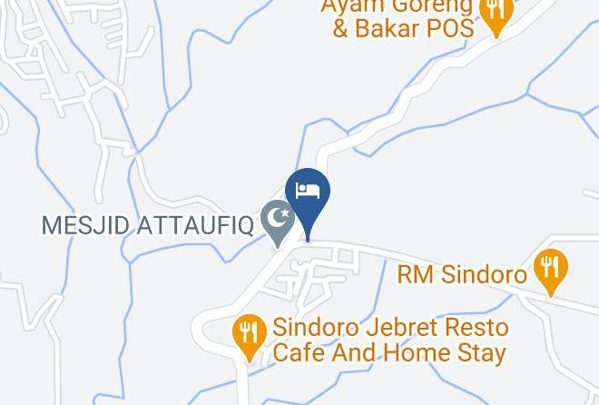 Wonosobo Regency - Hotel Tanah Mas Persada Maps