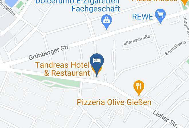 Giesen - Tandreas Hotel & Restaurant Maps