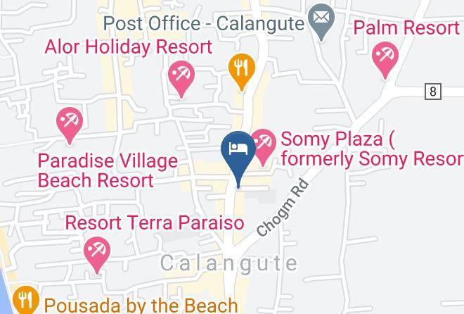 Bardez - Hotel Tangerine Boutique Resort Maps