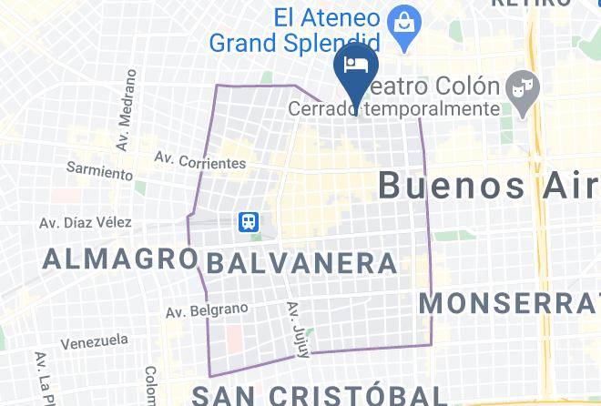 Balvanera - Hotel Tango Buenos Aires Maps