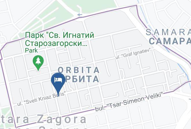 Stara Zagora - Hotel Tangra Maps