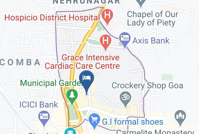 Salcete - Hotel Tanish Maps