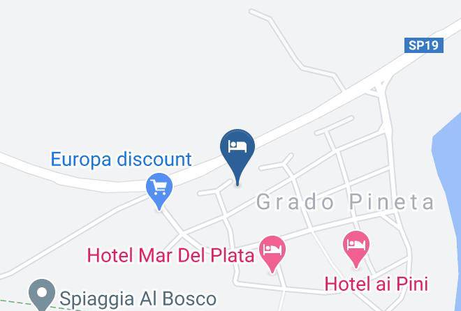 Gorizia - Hotel Tanit Maps