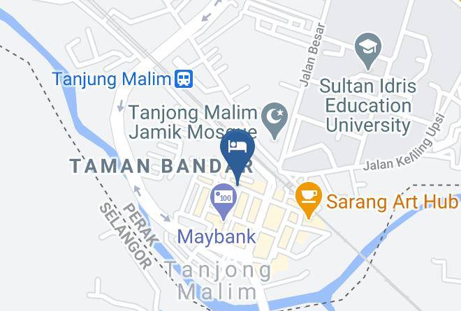 Batang Padang District - Hotel Tanjong Maps