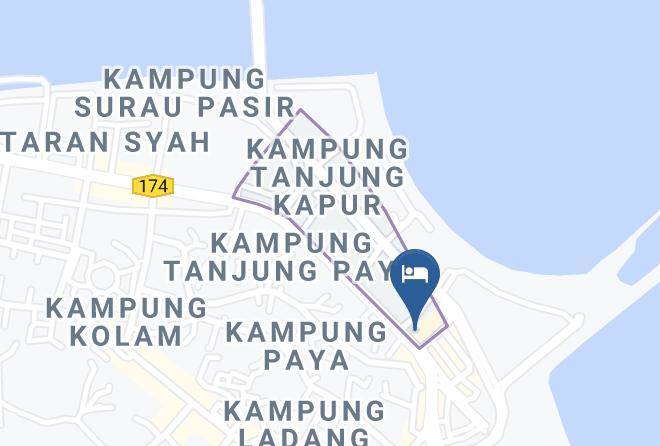 Kuala Terengganu - Hotel Tanjong Vista Maps