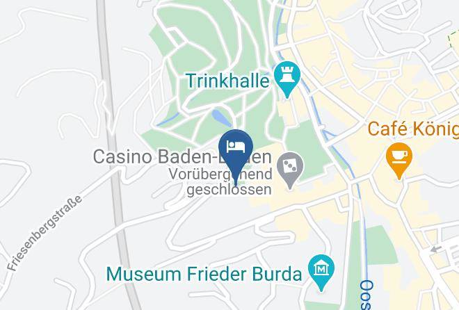 Hotel Tanneck Baden Baden Map