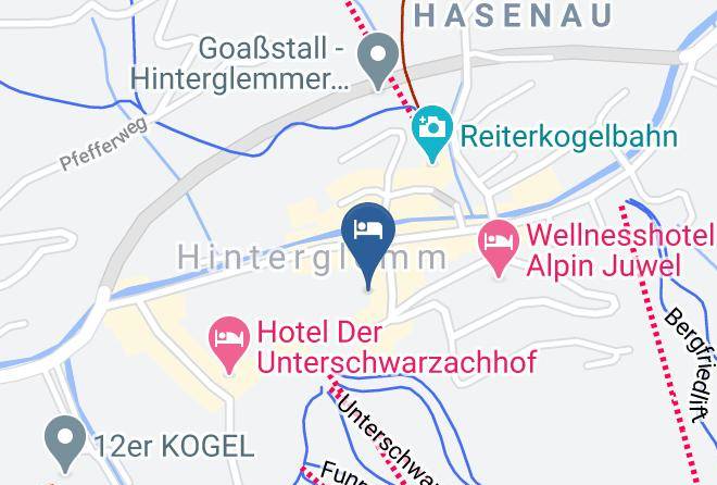 Zell Am See - Hotel Tannenberg Maps