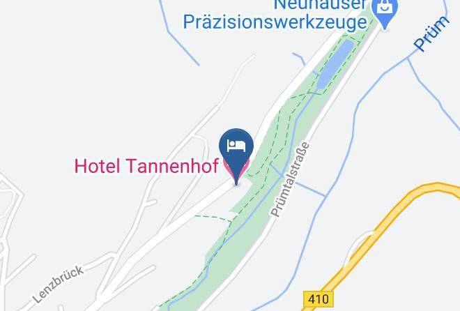 Hotel Tannenhof Map