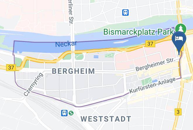 Heidelberg - Hotel Tannhauser Maps