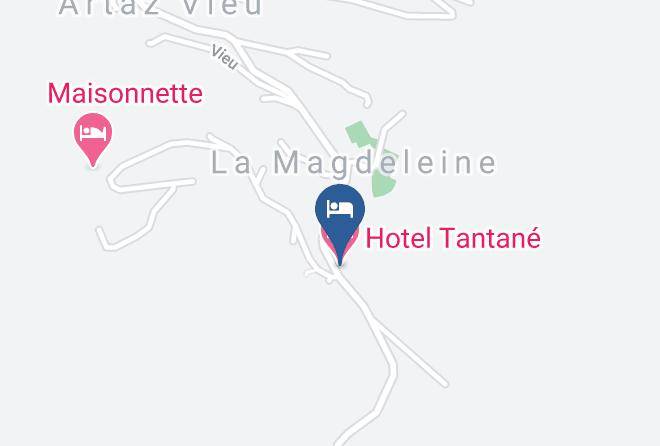 Aosta - Hotel Tantane Maps
