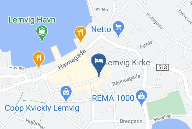 Lemvig - Hotel Tante Lemvig Maps