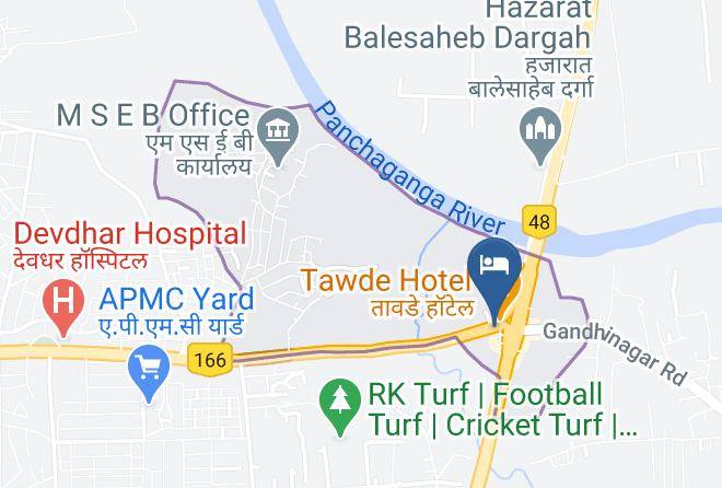 Kolhapur - Hotel Tanwani Maps
