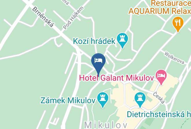 Breclav - Hotel Tanzberg Maps