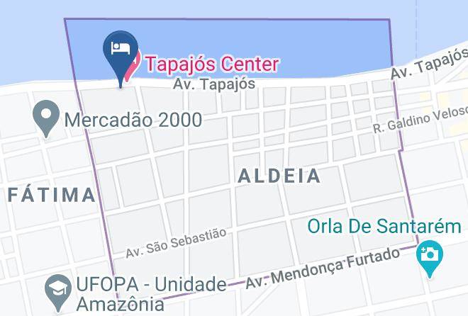 Santarem - Hotel Tapajos Maps
