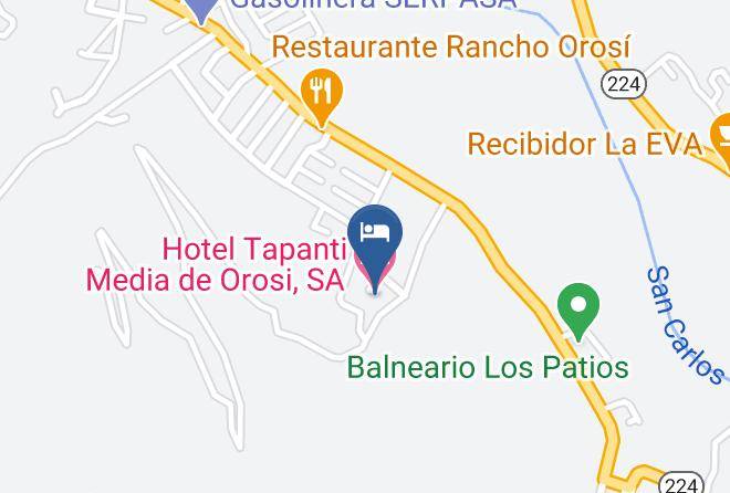 Paraiso - Hotel Tapanti Media De Orosi Sa Maps