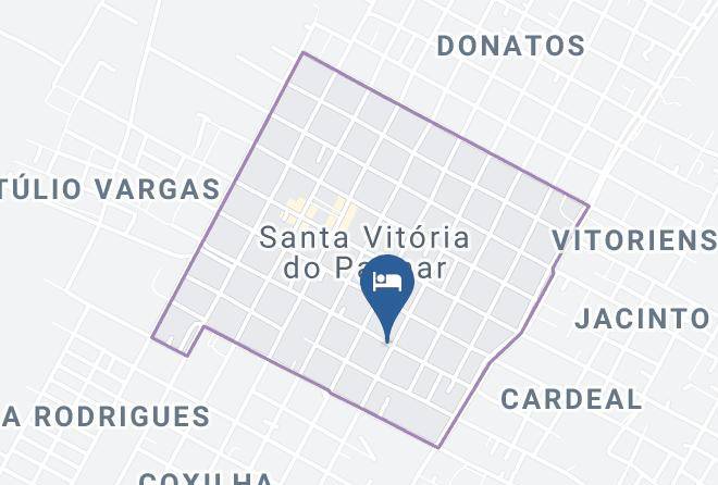Santa Vitoria Do Palmar - Hotel Taperinha Maps