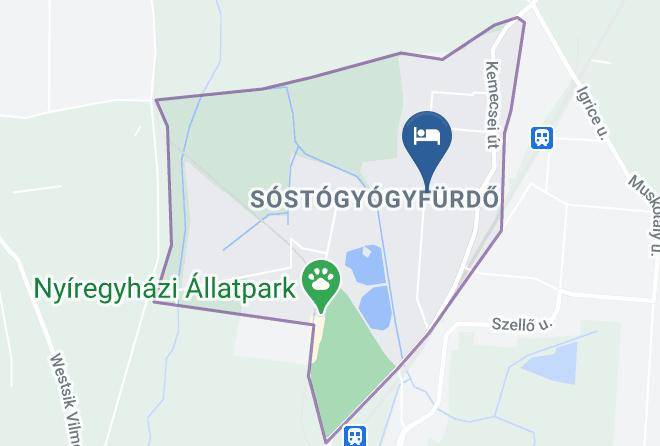 Nyiregyhaza - Hotel Tara Maps