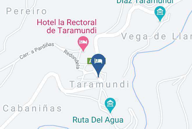 Asturias - Restaurante Hotel Taramundi Maps