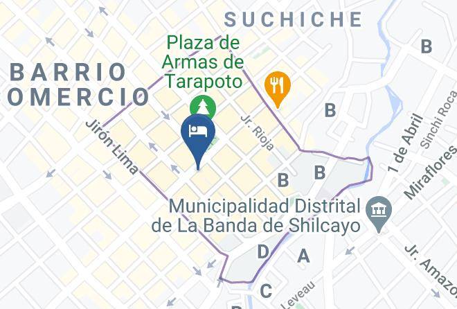 Tarapoto - Hotel Tarapoto Inn Maps