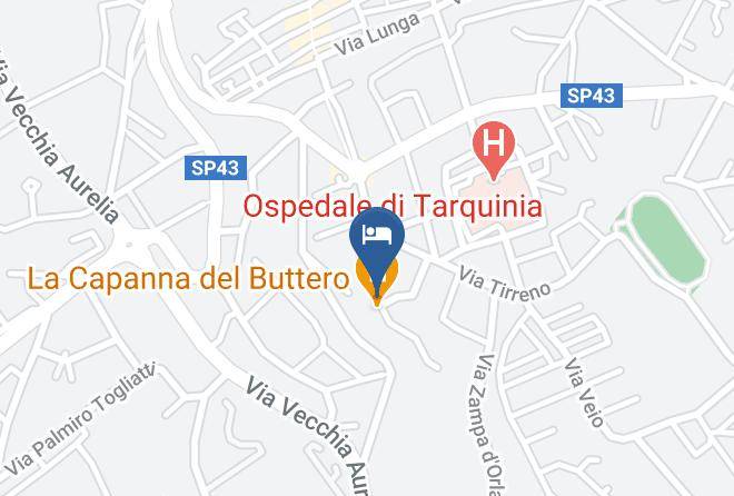 Viterbo - Hotel Tarconte Maps