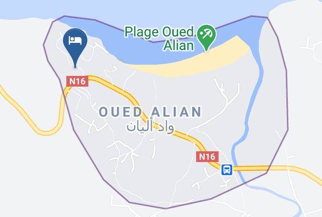 Tangier Tetouan - Hotel Tarifa Beach Maps