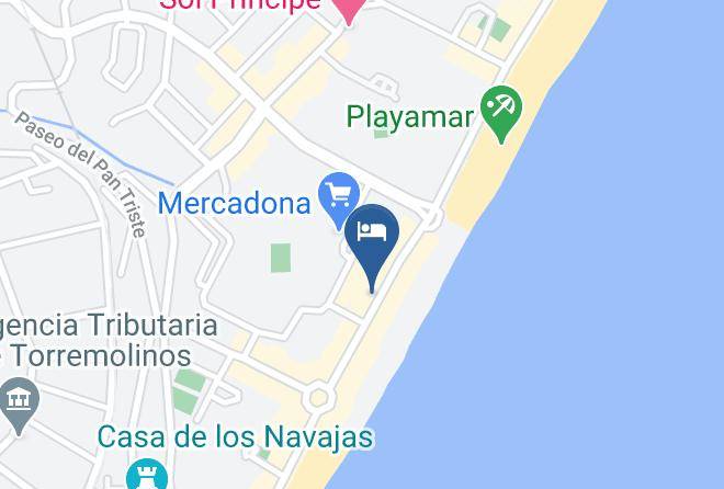 Malaga - Hotel Tarik Maps