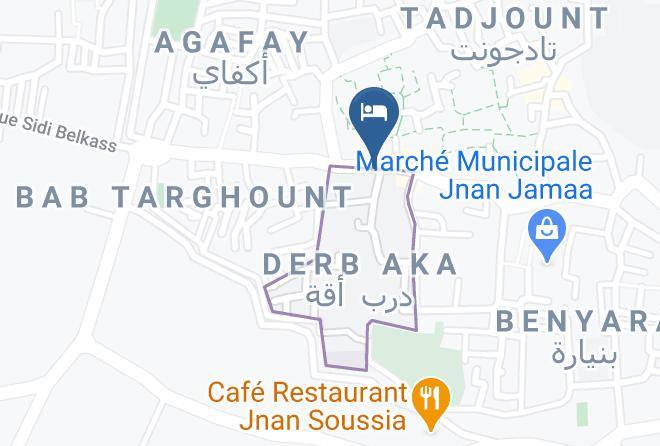 Souss Massa Draa - Hotel Taroudant Maps