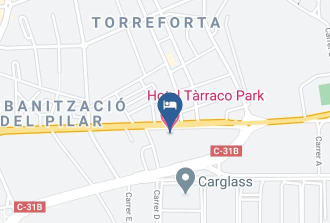 Tarragona - Hotel Tarraco Park Maps