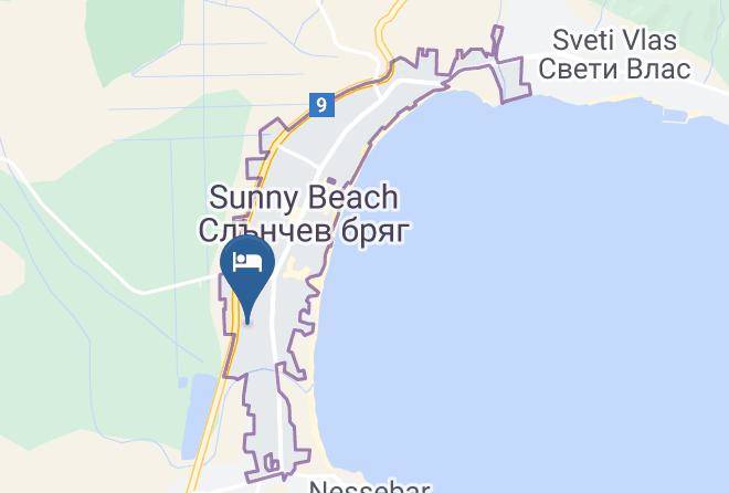 Nesebar - Hotel Tarsis Maps
