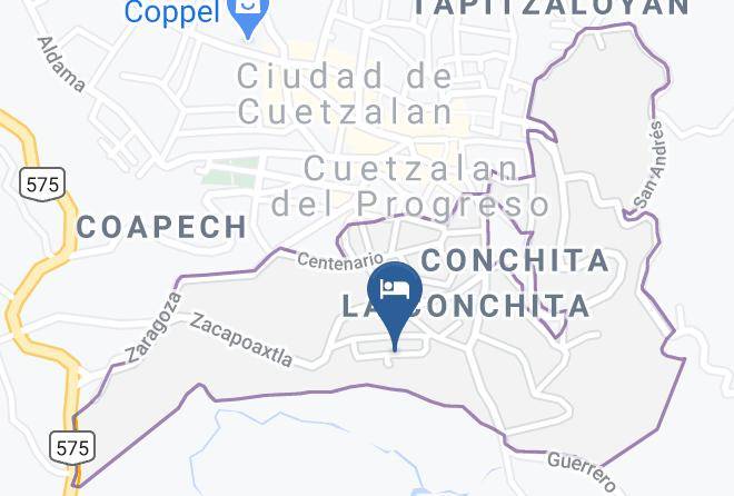 Cuetzalan Del Progreso - Hotel Taselotzin Maps