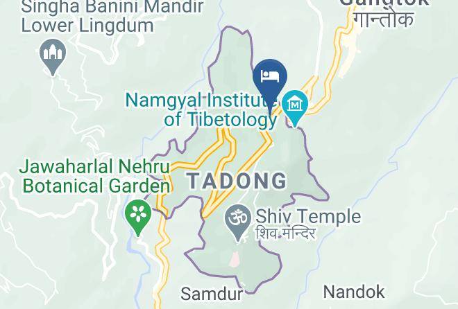 Gangtok - Hotel Tashi Tagey Maps