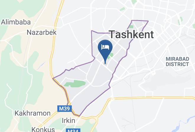 Tashkent - Hotel Tashkent 2 Maps
