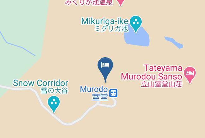Tateyama Townnakaniikawa District - Hotel Tateyama Maps
