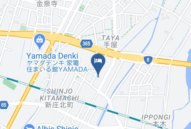 Toyama City - Hotel Tateyama Maps