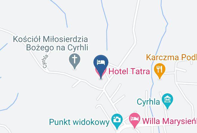 Tatrzanski - Hotel Tatra Maps
