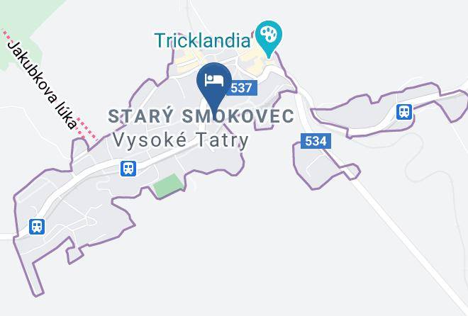 Poprad - Hotel Tatrys Maps