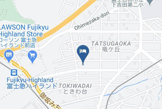 Fujiyoshida City - Hotel Tatsugaoka Fuji Maps