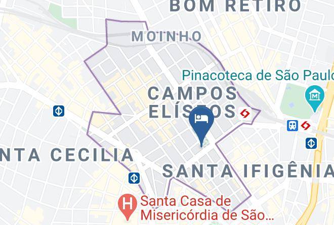 Sao Paulo Santa Cecilia - Hotel Tatui Maps
