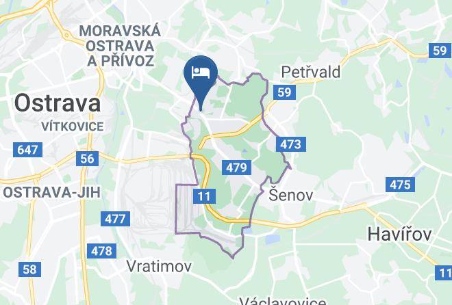Ostrava - Hotel Taurus Maps