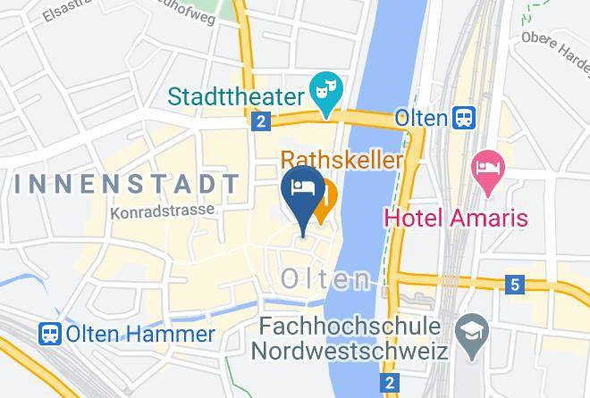 Olten - Hotel Taverne Zum Kreuz Maps