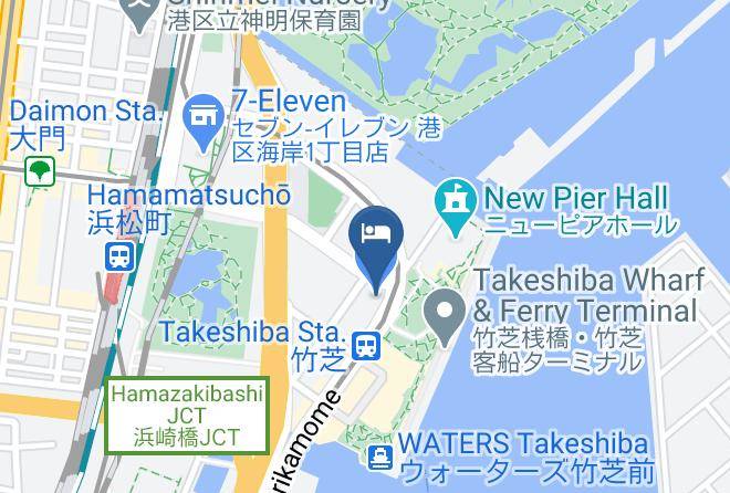 Minato Ward - Hotel Tavinos Hamamatsucho Maps