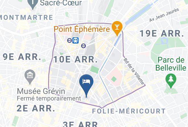 Paris - Hotel Taylor Maps